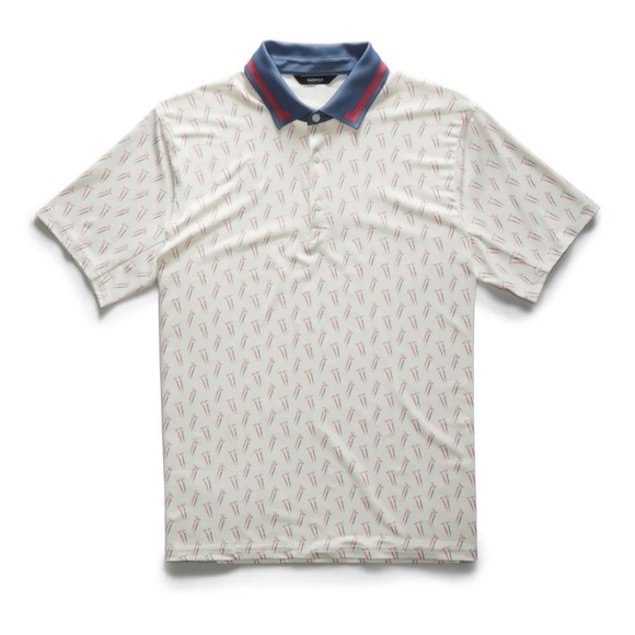 Radmor Taylor Recycled Mr. Tee - True Blue/Snow White Size S - Picture 1 of 7